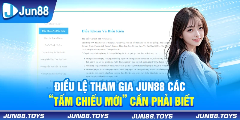 Điều lệ tham gia khuyến mãi JUN88 cần biết