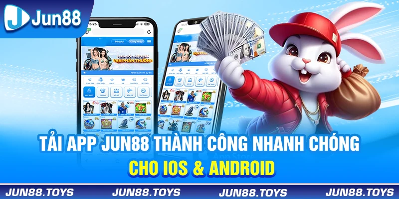 Tải app Jun88 thành công nhanh chóng cho IOS & Android