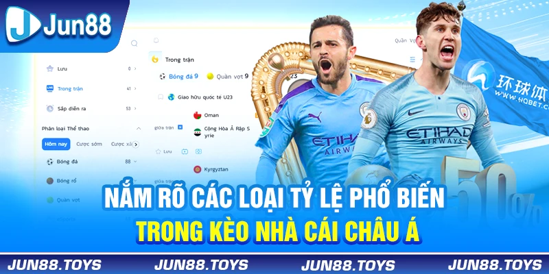 Nên tìm hiểu và nắm rõ các loại tỷ lệ phổ biến trong kèo nhà cái châu Á
