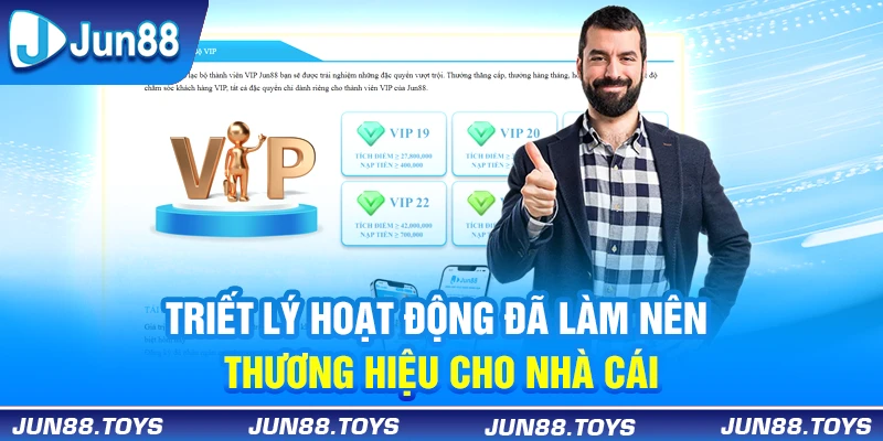 Triết lý hoạt động đã làm nên thương hiệu cho nhà cái