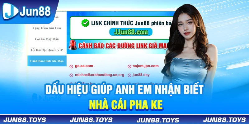Dấu hiệu giúp anh em nhận biết nhà cái pha ke