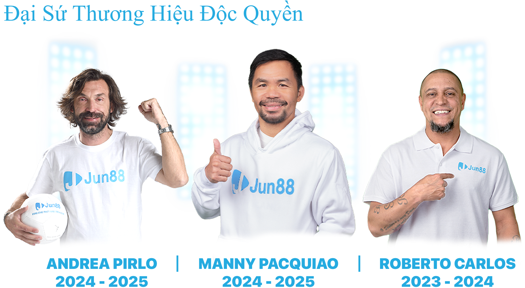 Đại sứ thương hiệu độc quyền
