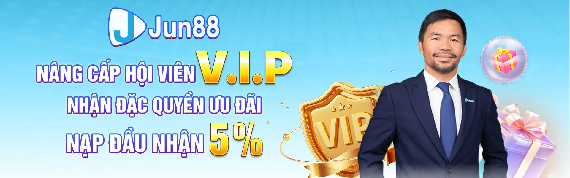 nâng cấp hội viên VIP nhận ưu đãi nạp đầu 5%